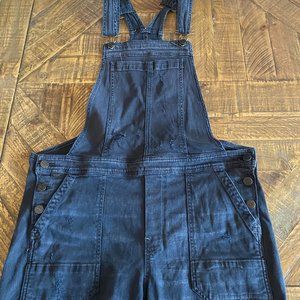 Distressed Black Citizens of Humanity Overalls